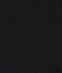 Bronco Double Plush Wool Black Fabric