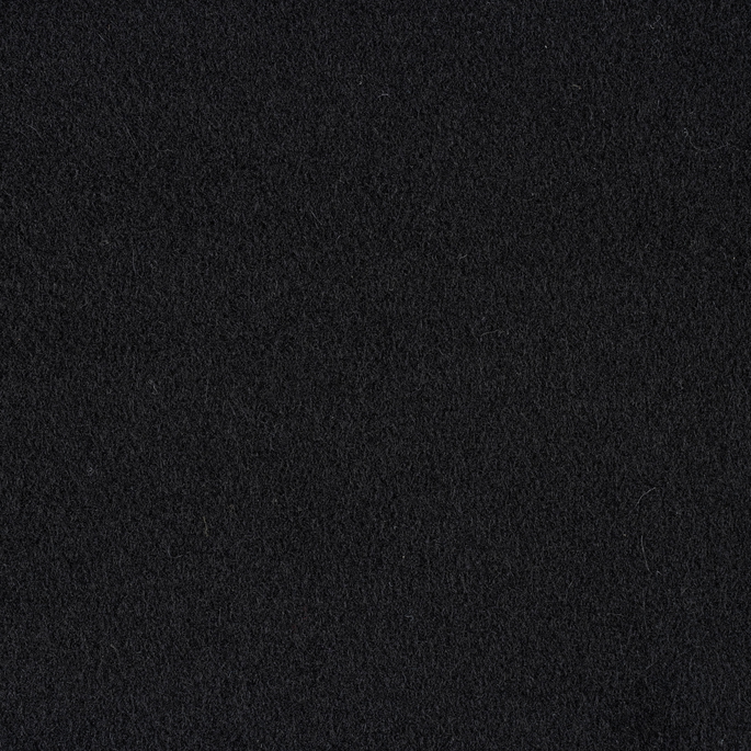 Bronco Double Plush Wool Black Fabric image 1 of 3