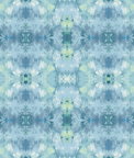 Daisy Bennett Kaleidoscope Blue Wallpaper