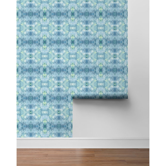 Daisy Bennett Kaleidoscope Blue Wallpaper image 5 of 5