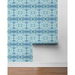 Daisy Bennett Kaleidoscope Blue Wallpaper thumbnail image 5 of 5