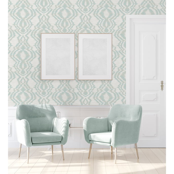 Daisy Bennett Moirella Seaglass Wallpaper image 2 of 5