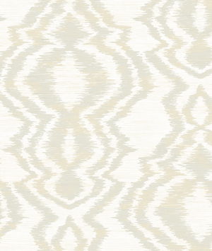 Daisy Bennett Moirella Taupe Wallpaper