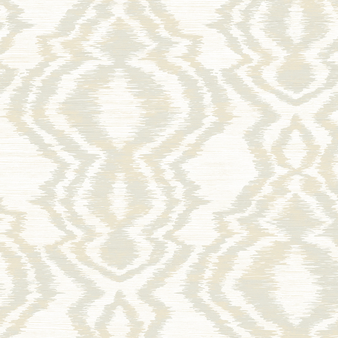 Daisy Bennett Moirella Taupe Wallpaper image 1 of 5
