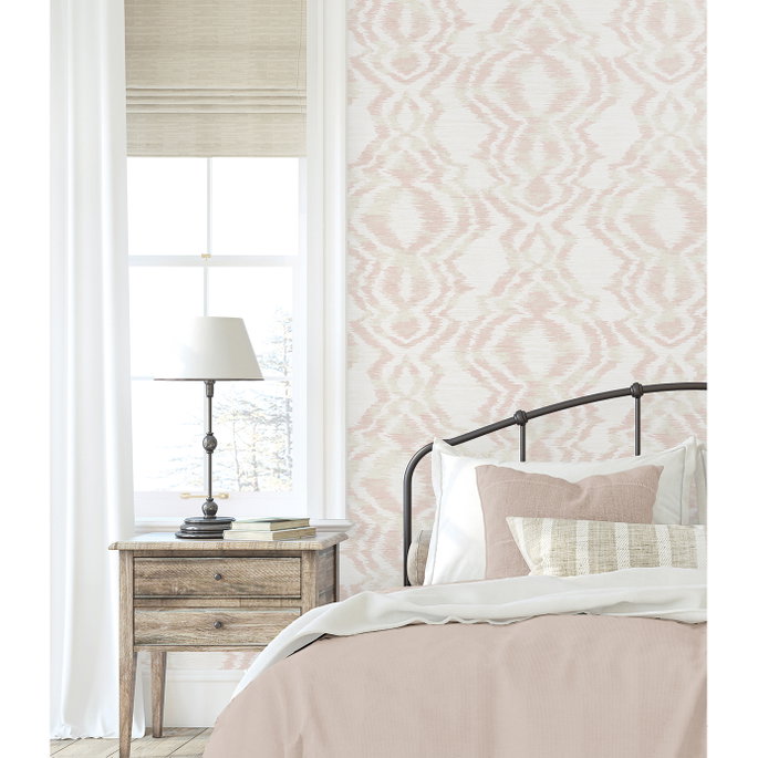 Daisy Bennett Moirella Blush Wallpaper image 3 of 5