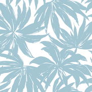 Daisy Bennett Palma Light Blue Wallpaper