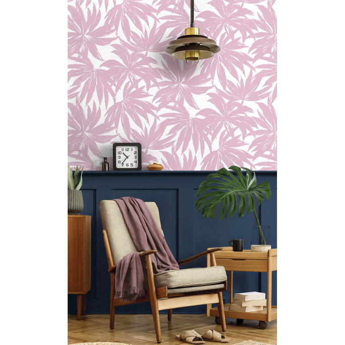 Daisy Bennett Palma Mauve Wallpaper image 2 of 5