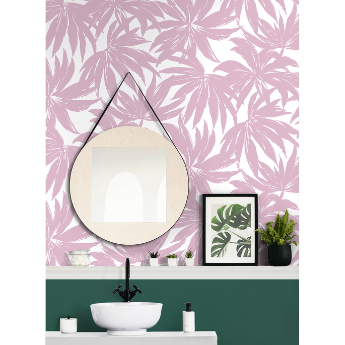 Daisy Bennett Palma Mauve Wallpaper image 3 of 5