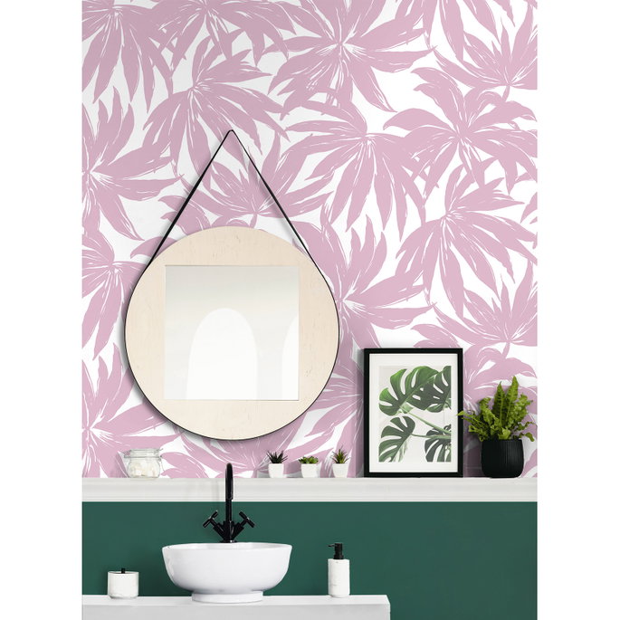 Daisy Bennett Palma Mauve Wallpaper image 3 of 5