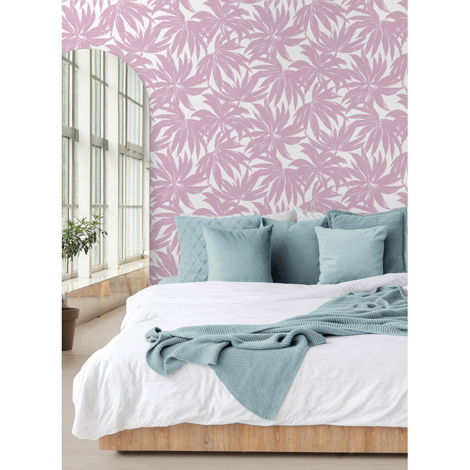 Daisy Bennett Palma Mauve Wallpaper image 4 of 5
