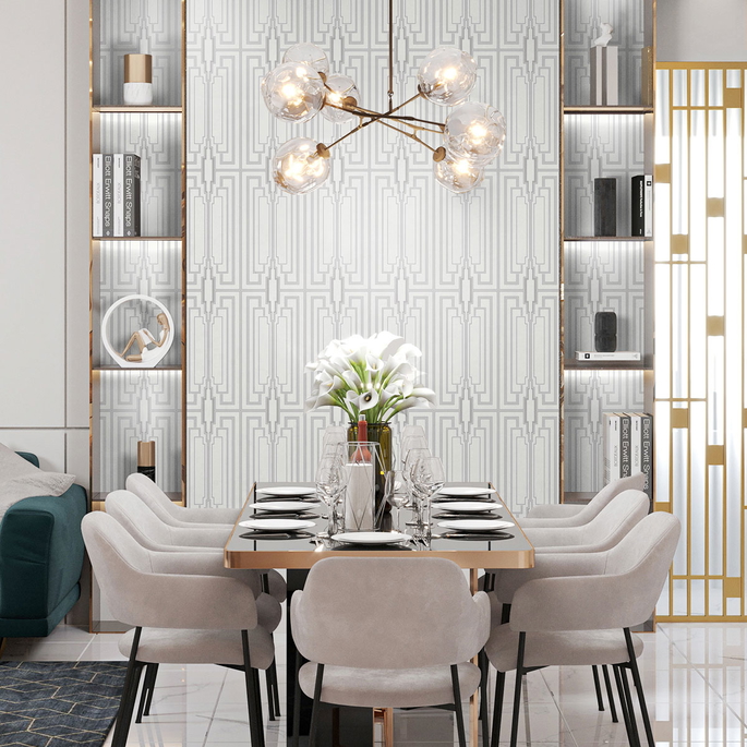 Collins &amp; Company Manhattan Arian Wallpaper image 2 of 2