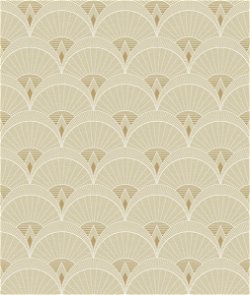 Collins & Company Chrysler Arches Soft Beige Wallpaper
