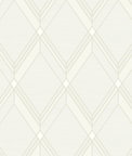 Collins & Company Brooklyn Diamond Metallic Pearl Wallpaper