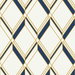 Collins & Company Brooklyn Diamond Metallic Gold & Navy Wallpaper