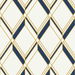 Collins &amp; Company Brooklyn Diamond Metallic Gold &amp; Navy Wallpaper thumbnail image 1 of 2