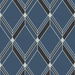 Collins &amp; Company Brooklyn Diamond Blue Wallpaper thumbnail image 1 of 2