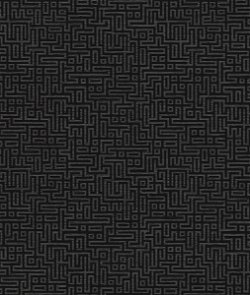 Collins & Company Rockefeller Maze Onyx Wallpaper