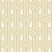 Collins & Company Broadway Arches Golden Nugget Wallpaper