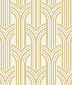 Collins & Company Broadway Arches Golden Nugget Wallpaper