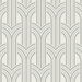 Collins &amp; Company Broadway Arches Chrome Wallpaper thumbnail image 1 of 2