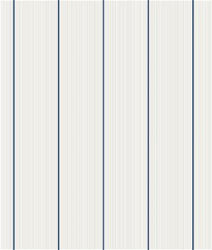 Collins & Company Rockefeller Stripe Navy Wallpaper