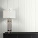 Collins &amp; Company Rockefeller Stripe Dove White Wallpaper thumbnail image 2 of 2