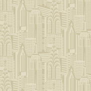 Collins & Company Manhattan Skyline Aurum Wallpaper