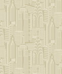 Collins & Company Manhattan Skyline Aurum Wallpaper