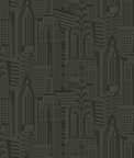 Collins & Company Manhattan Skyline Midnight Wallpaper