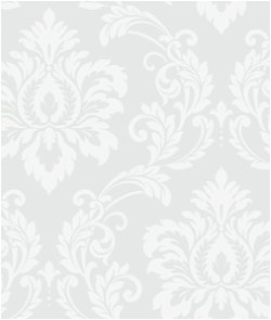 Collins & Company Deco Damask Frosty Wallpaper