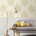 Collins &amp; Company Deco Damask Linen Wallpaper thumbnail image 2 of 2