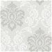 Collins &amp; Company Deco Damask Cool Mist Wallpaper thumbnail image 1 of 2
