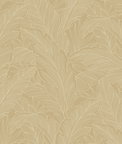 Collins & Company Deco Banana Leaf Old Gold Wallpaper