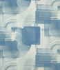 Kravet Deco Swirl Ocean Fabric