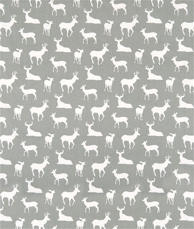 Premier Prints Deer Silhouette Storm Twill Fabric