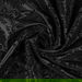 Flocked Black Damask Taffeta Fabric thumbnail image 3 of 3