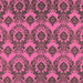 Flocked Fuchsia Damask Taffeta Fabric thumbnail image 1 of 3