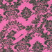 Flocked Fuchsia Damask Taffeta Fabric thumbnail image 2 of 3