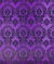 Flocked Plum Damask Taffeta