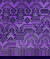 Flocked Purple Damask Taffeta