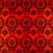 Flocked Red Damask Taffeta Fabric thumbnail image 1 of 3