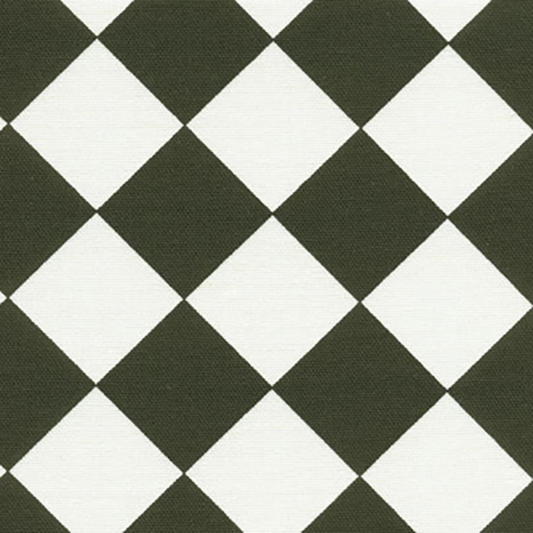 Premier Prints Diamond Black Canvas Fabric