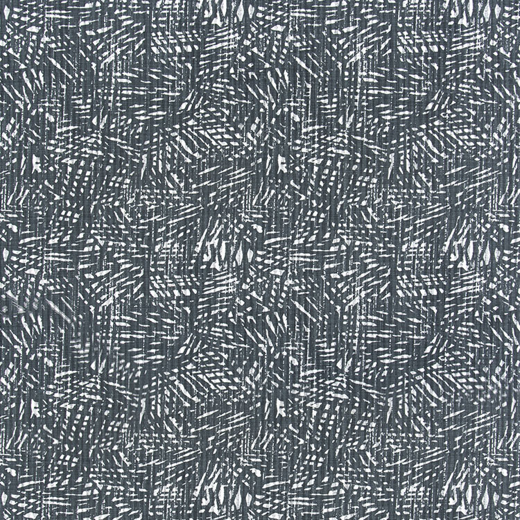 Premier Prints Diego Black Flame Slub Canvas Fabric