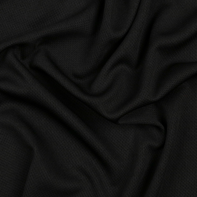 Black Dimple Mesh Fabric image 2 of 3