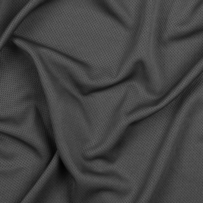 Charcoal Dimple Mesh Fabric image 2 of 3