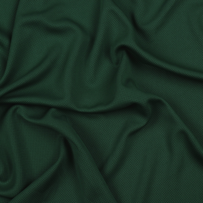 Hunter Green Dimple Mesh Fabric image 2 of 3