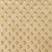 Camel Minky Dot Fabric