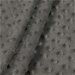 Charcoal Gray Minky Dot Fabric thumbnail image 2 of 2