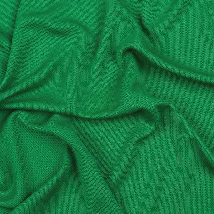 Kelly Green Dimple Mesh Fabric image 2 of 3