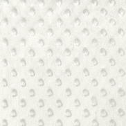 Ivory Minky Dot Fabric